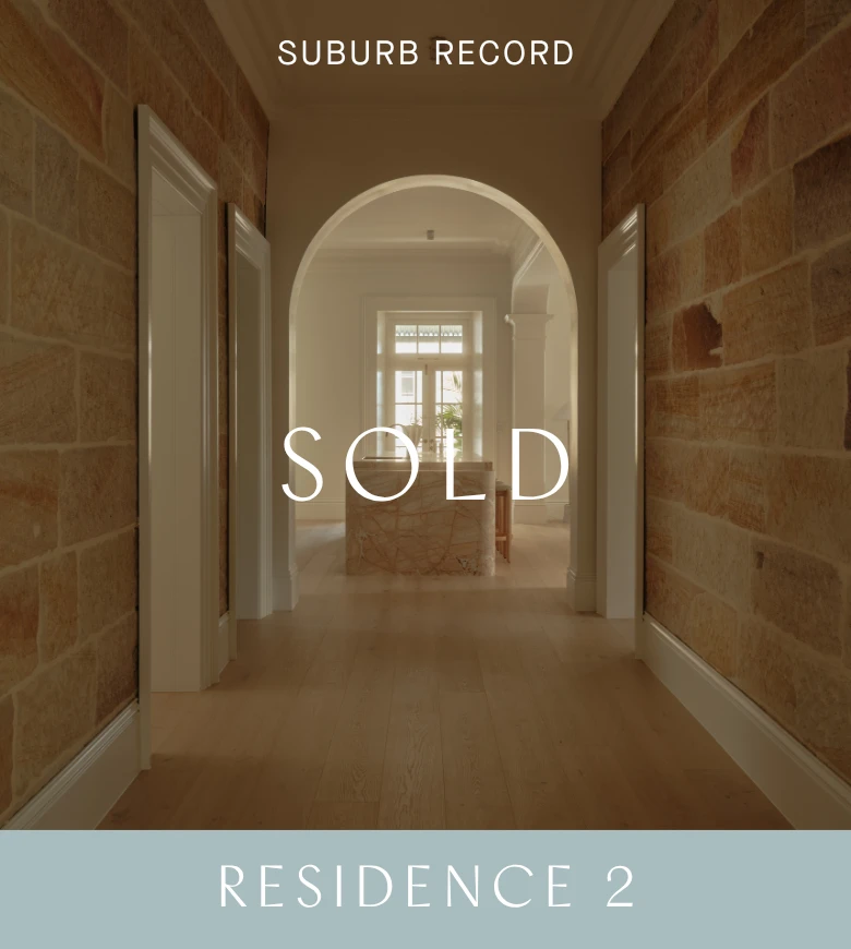 Residence 2 – Sold, Suburb Record